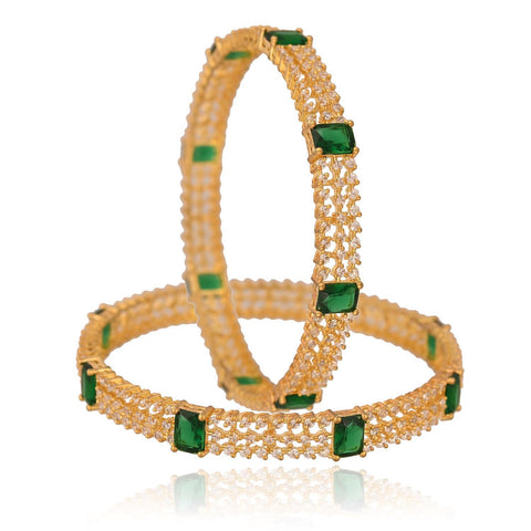 Bling it on with Designer CZ Bangles: A Handcrafted Treasure