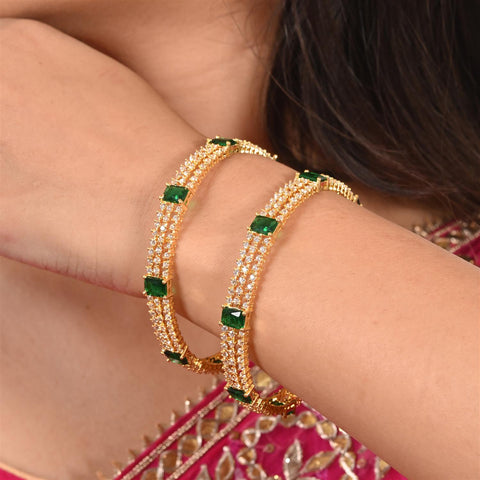 Bling it on with Designer CZ Bangles: A Handcrafted Treasure