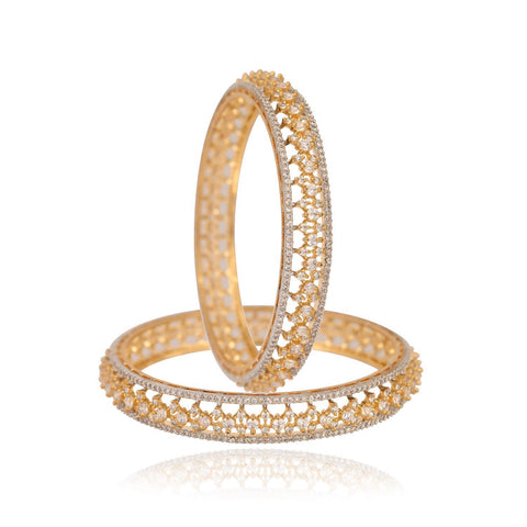 Bling it on with Designer CZ Bangles: A Handcrafted Treasure