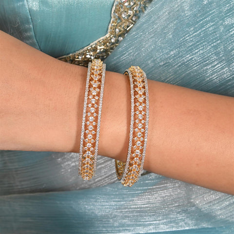 Bling it on with Designer CZ Bangles: A Handcrafted Treasure