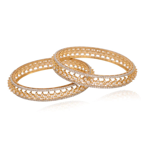 Bling it on with Designer CZ Bangles: A Handcrafted Treasure
