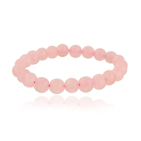 Natural Stone Healing Crystal Stretchable Bracelet for Women & Men