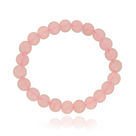 Natural Stone Healing Crystal Stretchable Bracelet for Women & Men