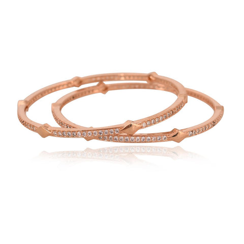 Bling it on with Designer Sleek  CZ Bangles: A Handcrafted Treasure