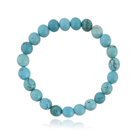 Natural Stone Healing Crystal Stretchable Bracelet for Women & Men