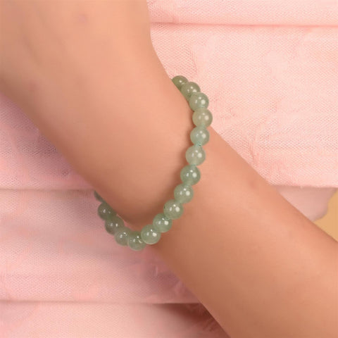 Natural Stone Healing Crystal Stretchable Bracelet for Women & Men