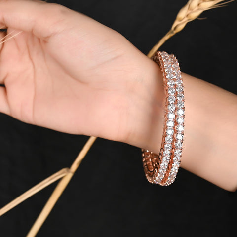 Indulge in the Beauty of CZ Bangles: Perfect for Any Outfit