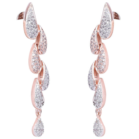 Traditional Indian CZ Necklace Set with a Modern Twist