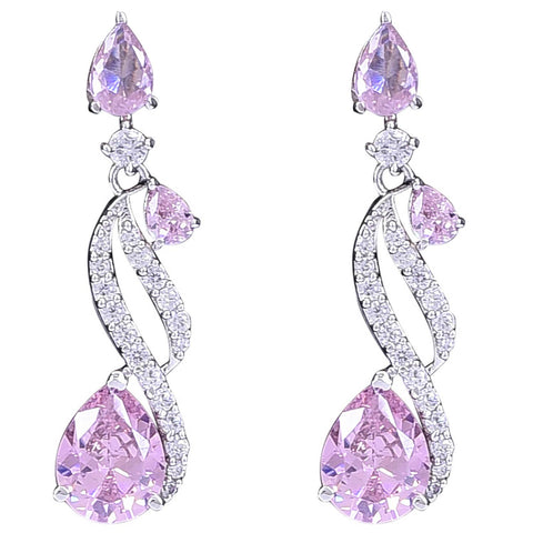 Gorgeous Handcrafted CZ Necklace Set - A Sensational and Eye-Catching Jewelry Piece
