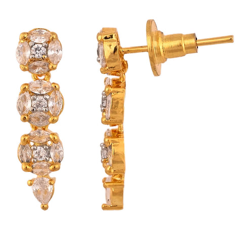 Sophisticated and Chic: Handcrafted CZ Necklace Set for Women