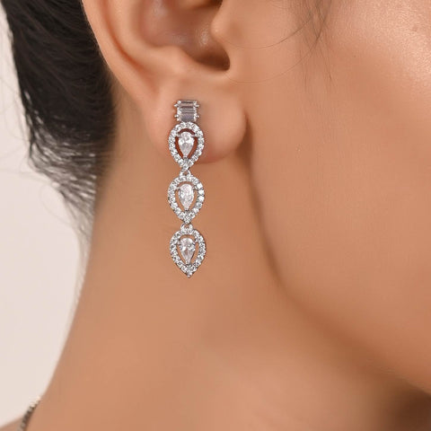 Unmatched Elegance: Handcrafted CZ Necklace Set for the Modern Fashionista
