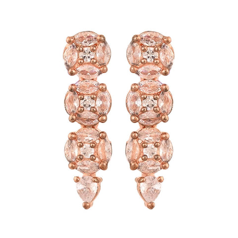 Make a Statement with this Handcrafted CZ Necklace Set