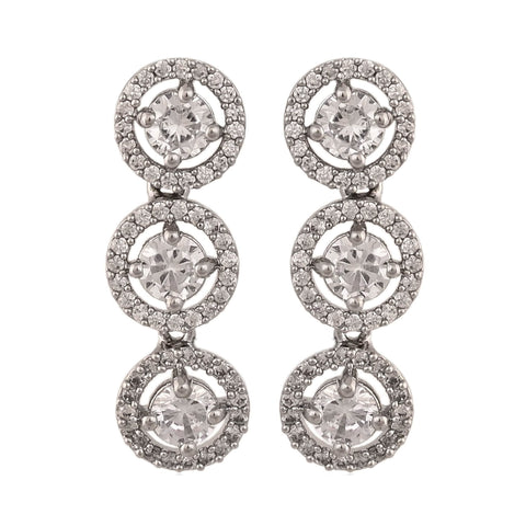 Uniquely Designed CZ Necklace Set, Handcrafted for You
