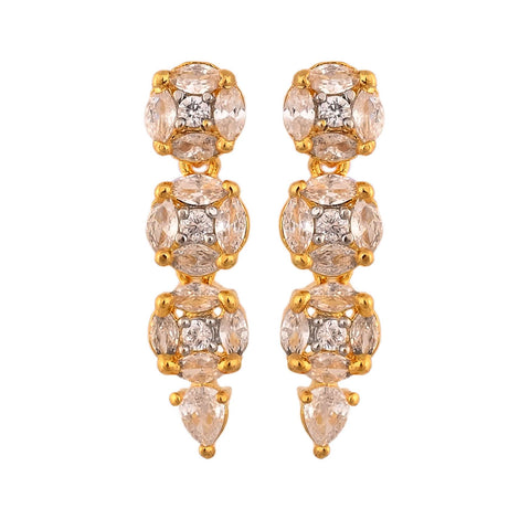 Sophisticated and Chic: Handcrafted CZ Necklace Set for Women