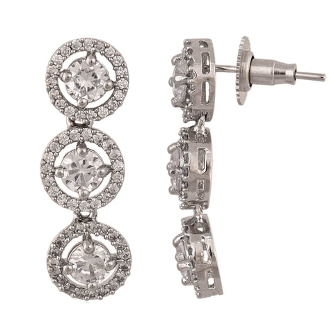 Uniquely Designed CZ Necklace Set, Handcrafted for You