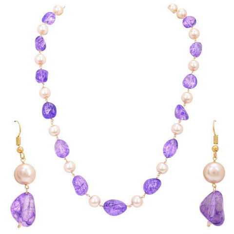 Nature's Beauty: A Gorgeous AAA Quality Natural Amethyst Beads Necklace for Women