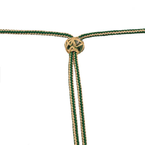 Semi-Precious Green Beads Necklace for Women