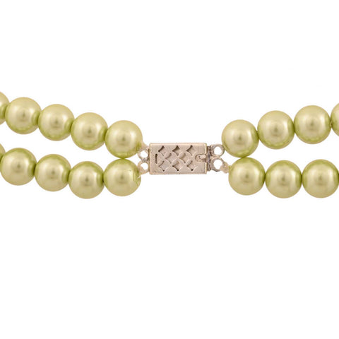 Discover the Beauty of Nature with Our AAA Quality Natural Green Pearl Necklaces