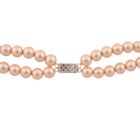 Indulge in the Luxury of Our Natural AAA Quality Beige Pearl Necklaces for Women