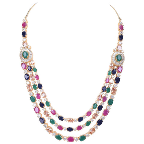 Timeless CZ Necklace Set for a Classic and Sophisticated Look