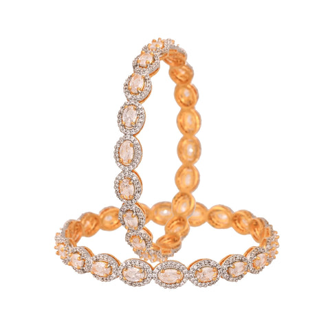 Bling it on with Designer CZ Bangles: A Handcrafted Treasure