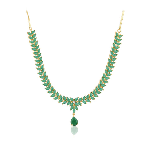Timeless and Sophisticated Handmade CZ Necklace for Her