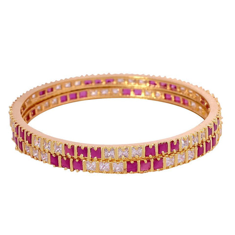 Make a Statement with Dazzling CZ Bangles for Women