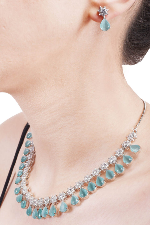 Stylish Handmade CZ Necklace Set Jewelry for Women - Showcase Your Style