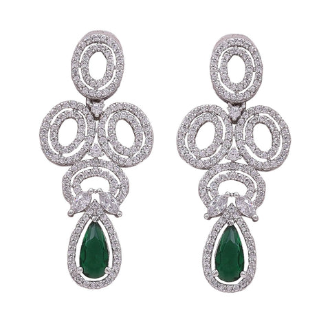Glittering Handmade CZ Necklace Set Jewelry for Women - Shine Bright!