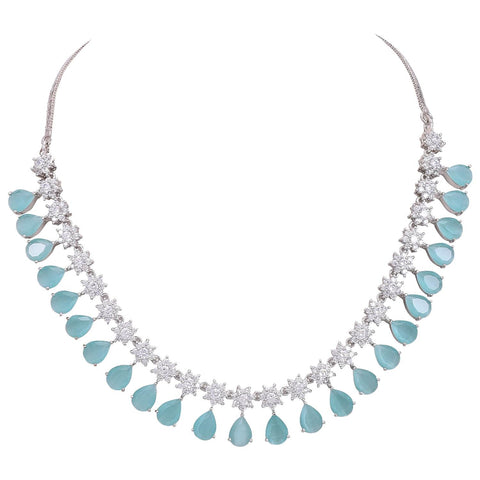 Stylish Handmade CZ Necklace Set Jewelry for Women - Showcase Your Style