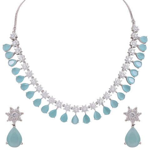 Stylish Handmade CZ Necklace Set Jewelry for Women - Showcase Your Style