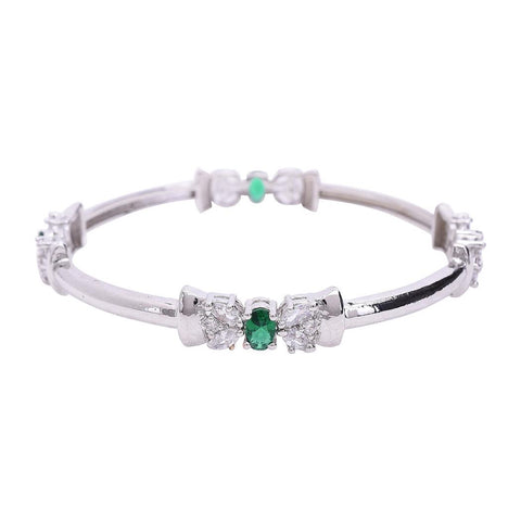 Dazzle in Designer CZ Bangles: Handmade with Love